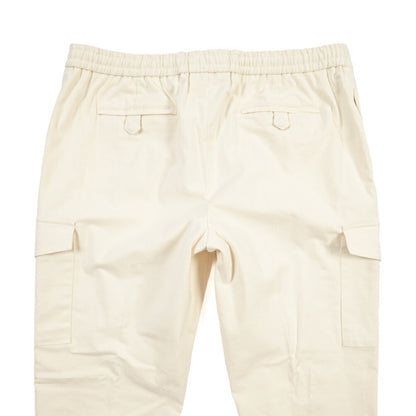 PT TORINO “SOFT FIT” ストレッチコットン ドローコード付ワンタックカーゴパンツ
