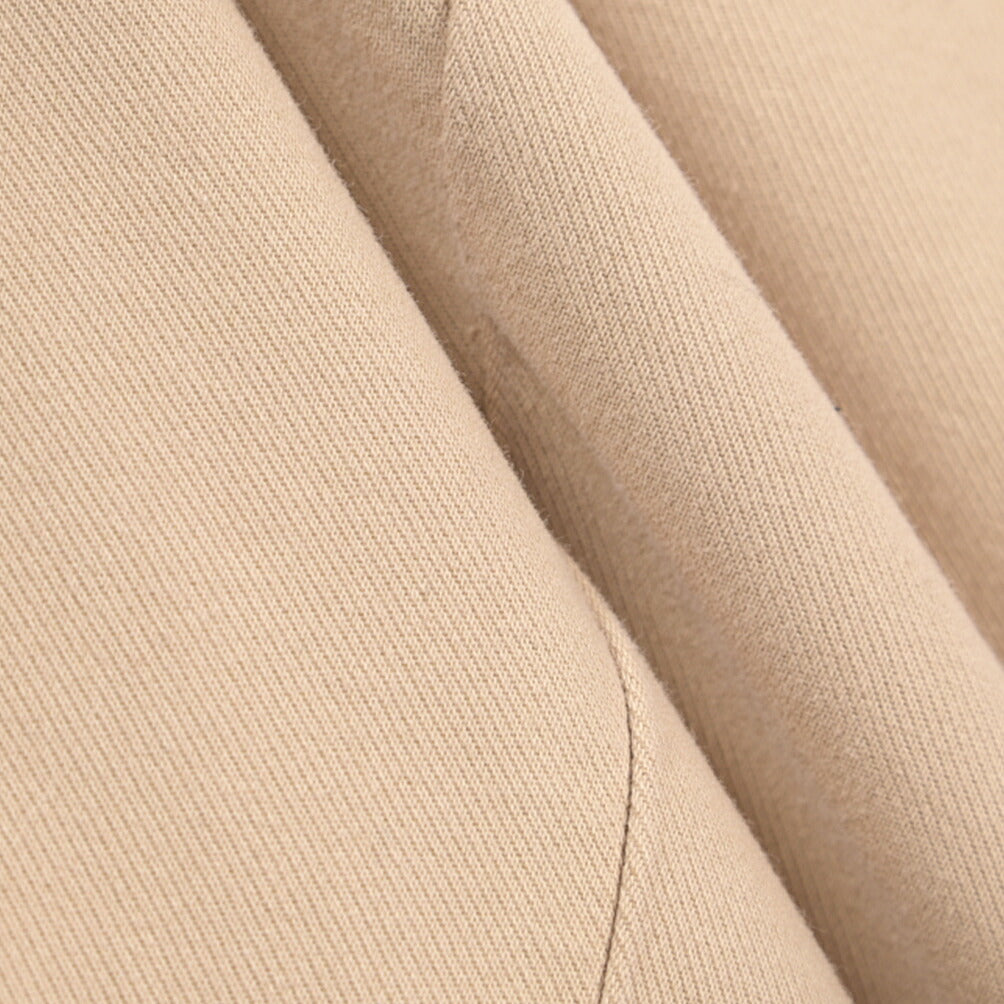 PT TORINO “SOFT FIT” カシミヤ混コットン ドローコード付ワンタックカーゴパンツ