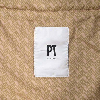 PT TORINO “SOFT FIT” カシミヤ混コットン ドローコード付ワンタックカーゴパンツ