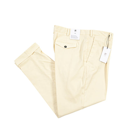 PT TORINO Edge “REBEL FIT” ストレッチコットン ワンタックチノパンツ
