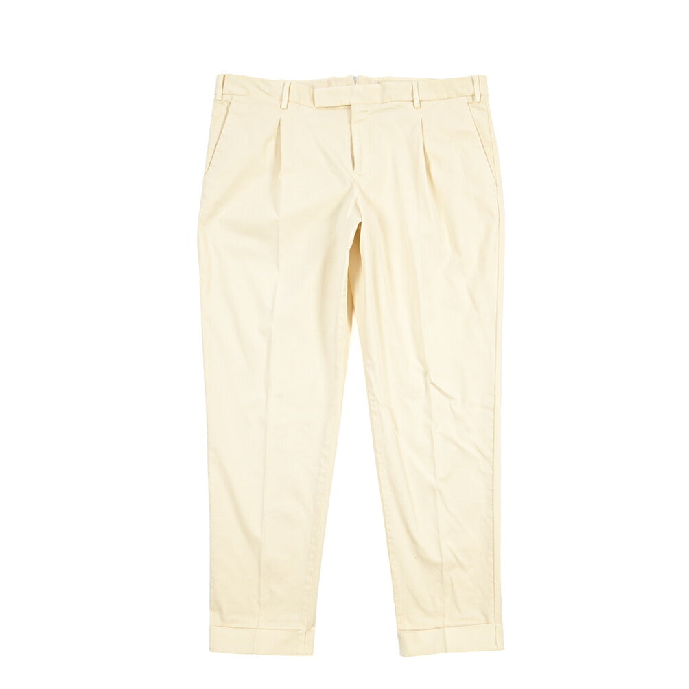 PT TORINO Edge “REBEL FIT” ストレッチコットン ワンタックチノパンツ