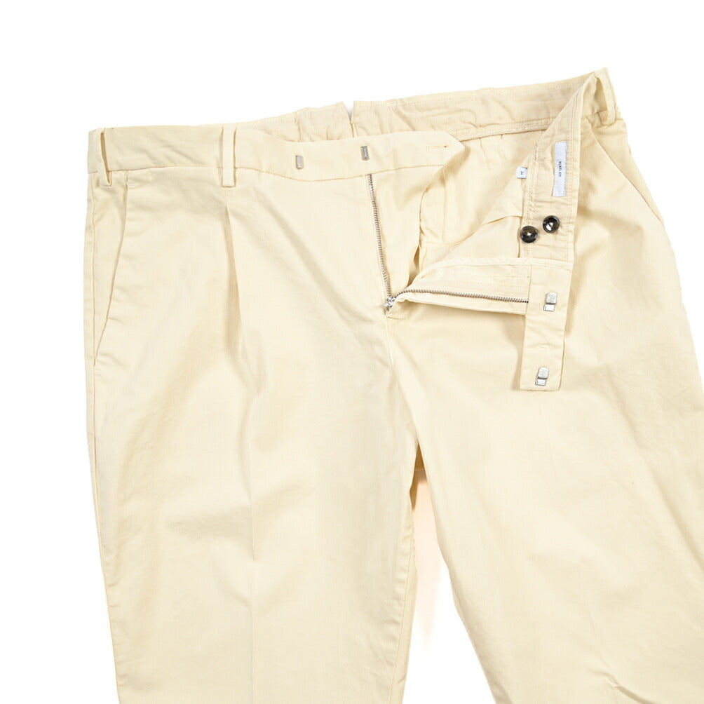 PT TORINO Edge “REBEL FIT” ストレッチコットン ワンタックチノパンツ