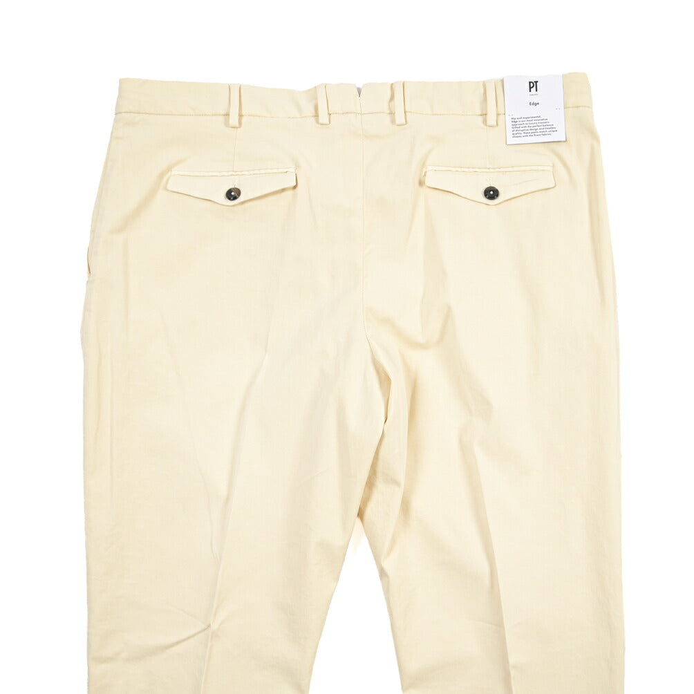 PT TORINO Edge “REBEL FIT” ストレッチコットン ワンタックチノパンツ