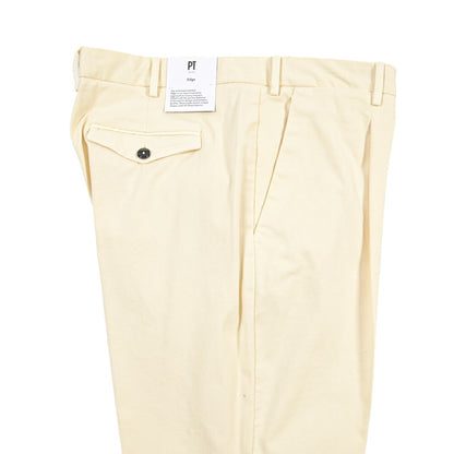 PT TORINO Edge “REBEL FIT” ストレッチコットン ワンタックチノパンツ