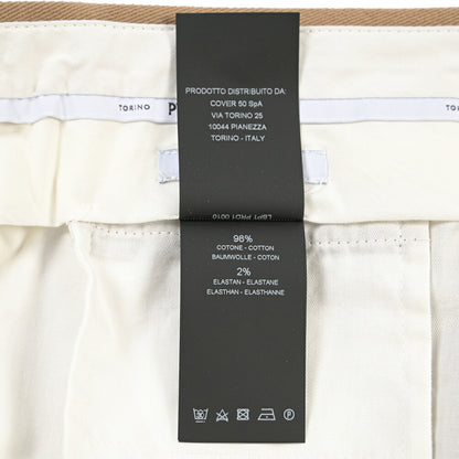 PT TORINO “SLIM FIT” ストレッチコットン ノータックパンツ