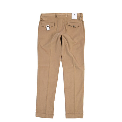 PT TORINO “SLIM FIT” ストレッチコットン ノータックパンツ