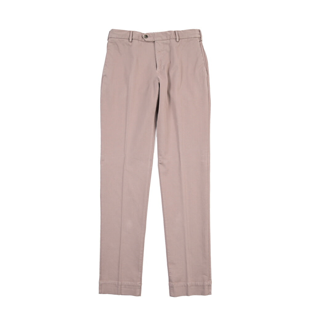 PT TORINO “SLIM FIT” リヨセル混コットン ドローコード付きイージーパンツ