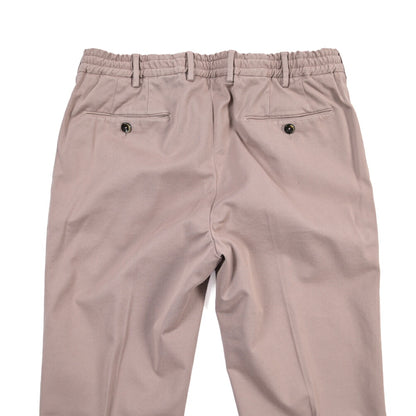 PT TORINO “SLIM FIT” リヨセル混コットン ドローコード付きイージーパンツ