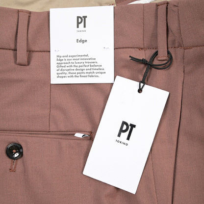 PT TORINO Edge “DODICI” ストレッチウール ツータックスラックス