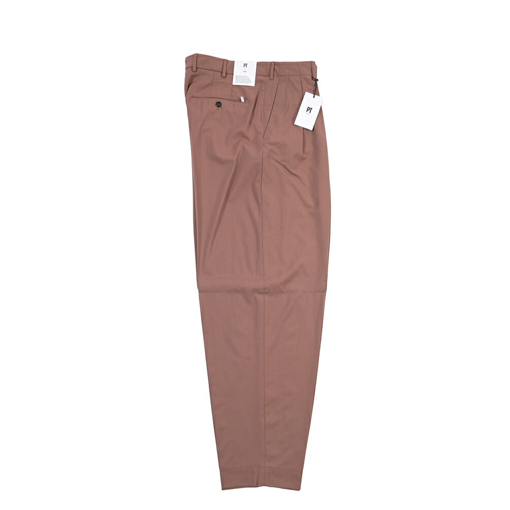 PT TORINO Edge “DODICI” ストレッチウール ツータックスラックス