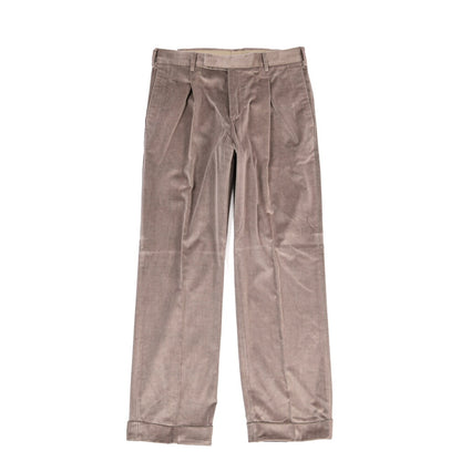 PT TORINO Edge “QUINDICI” コットン100% ベルベットワイドスラックス