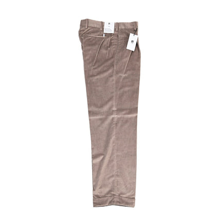 PT TORINO Edge “QUINDICI” コットン100% ベルベットワイドスラックス