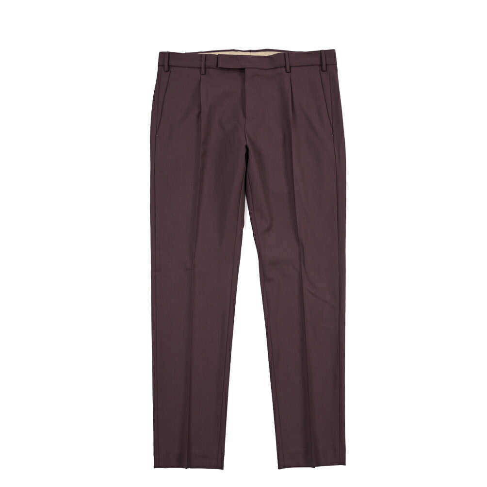 PT TORINO Edge “DIECI” ストレッチウール ワンタックスラックス