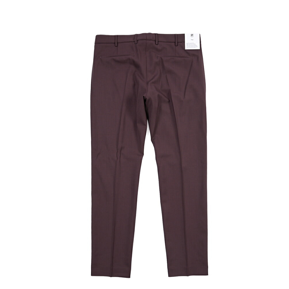 PT TORINO Edge “DIECI” ストレッチウール ワンタックスラックス