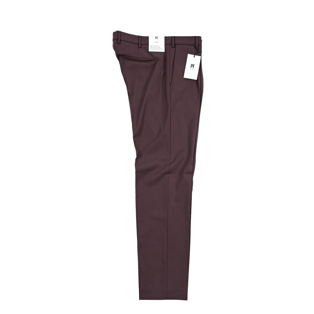 PT TORINO Edge “DIECI” ストレッチウール ワンタックスラックス