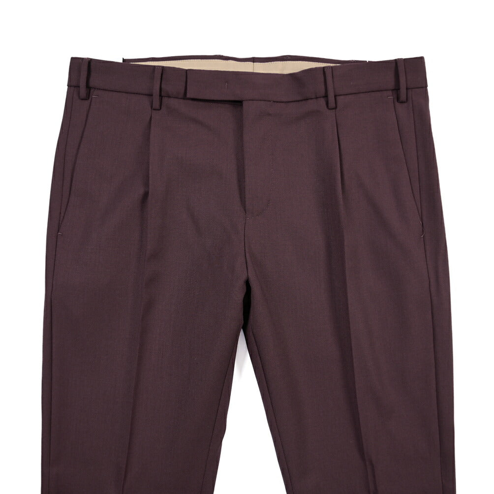 PT TORINO Edge “DIECI” ストレッチウール ワンタックスラックス