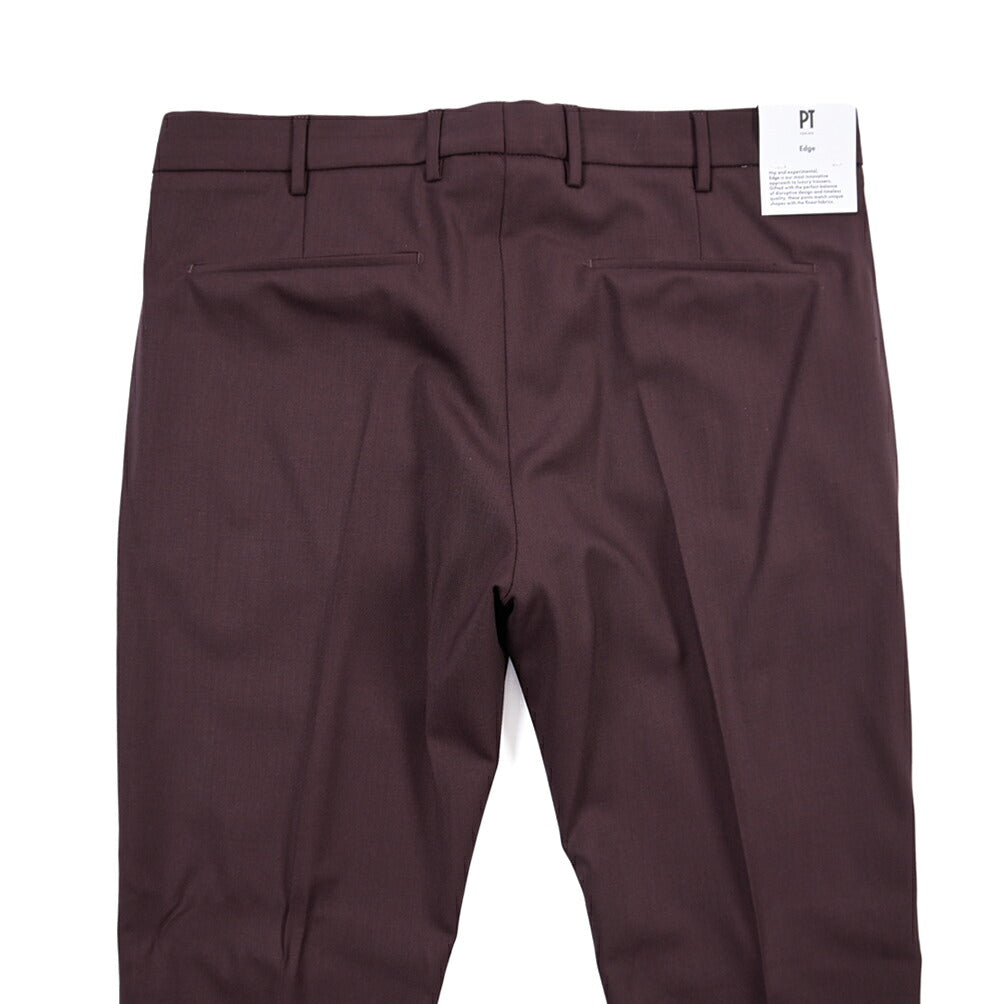 PT TORINO Edge “DIECI” ストレッチウール ワンタックスラックス