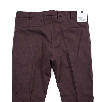 PT TORINO Edge “DIECI” ストレッチウール ワンタックスラックス