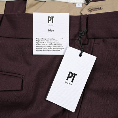 PT TORINO Edge “REBEL FIT” ストレッチウール ワンタックスラックス