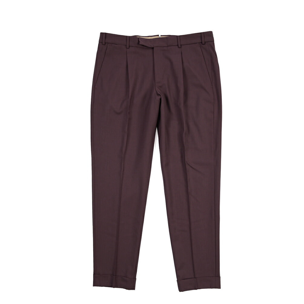 PT TORINO Edge “REBEL FIT” ストレッチウール ワンタックスラックス