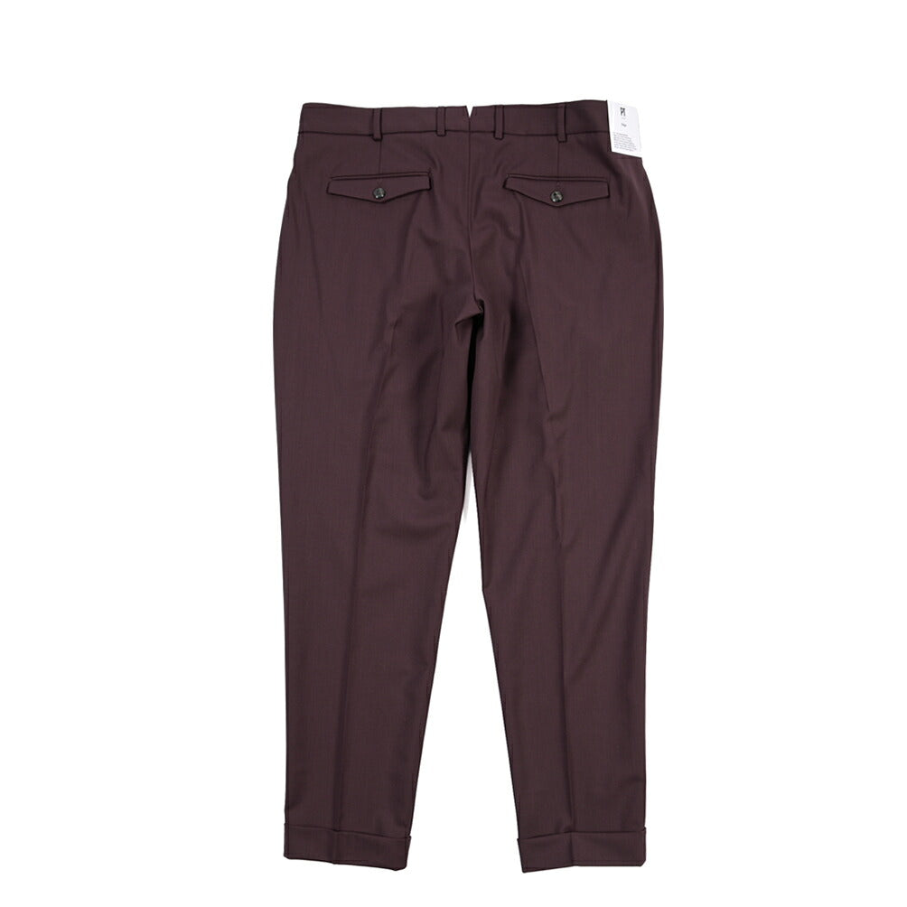 PT TORINO Edge “REBEL FIT” ストレッチウール ワンタックスラックス