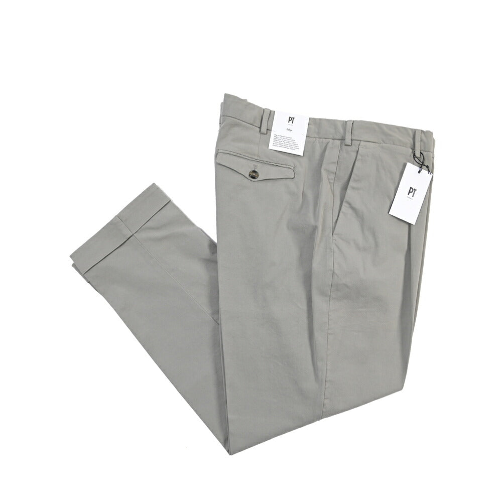 PT TORINO Edge “REBEL FIT” ストレッチコットン ワンタックパンツ