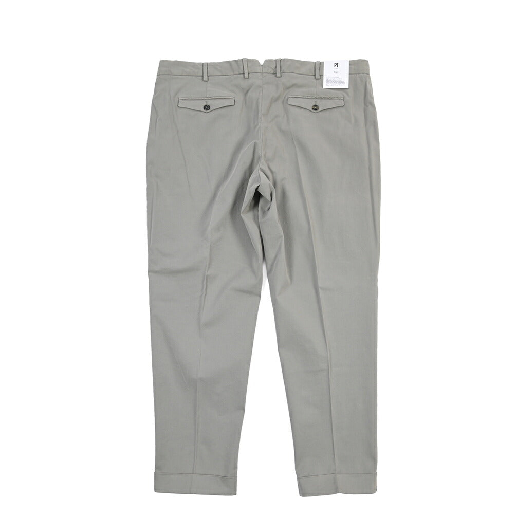 PT TORINO Edge “REBEL FIT” ストレッチコットン ワンタックパンツ