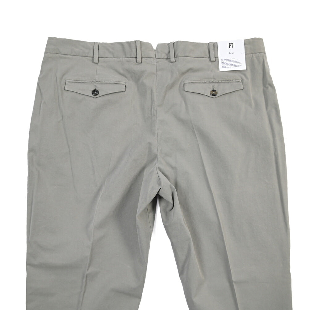 PT TORINO Edge “REBEL FIT” ストレッチコットン ワンタックパンツ