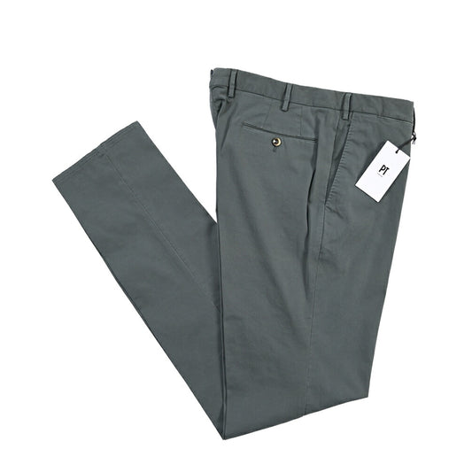 PT TORINO “SLIM FIT” ストレッチコットン ノータックパンツ