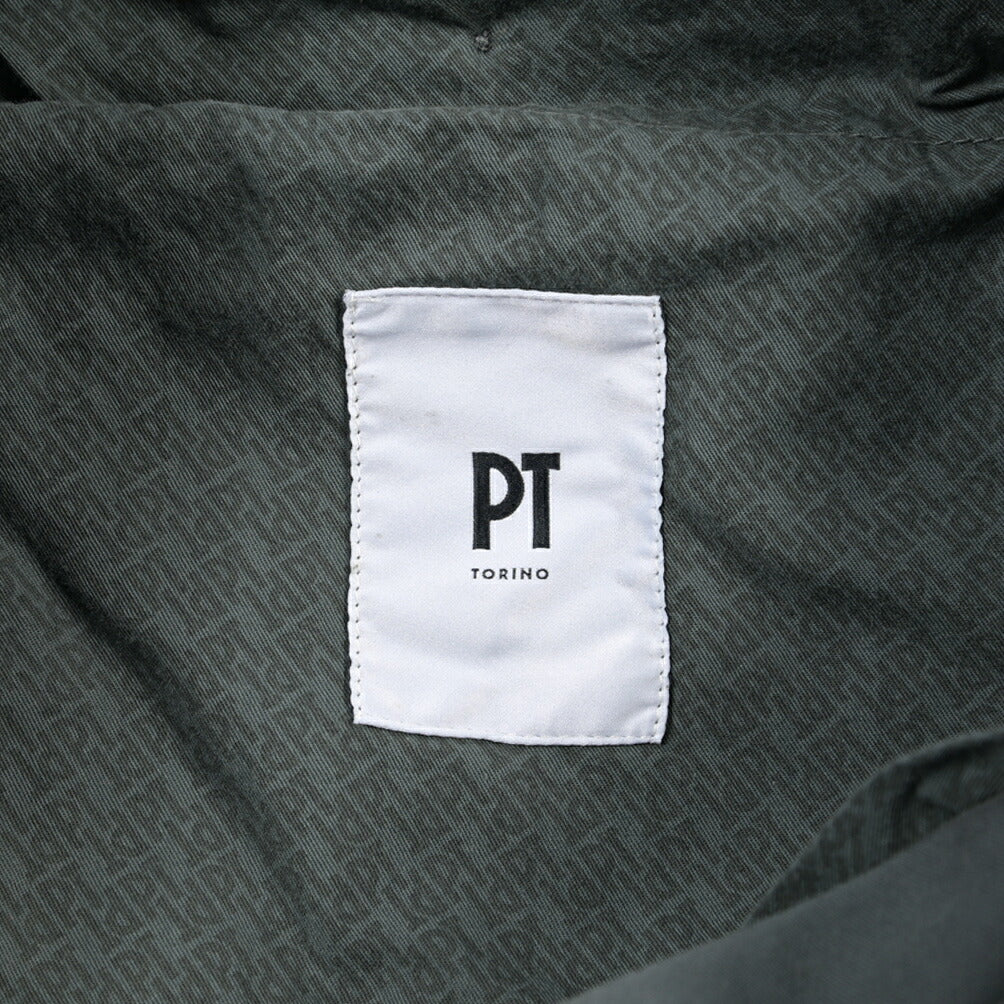 PT TORINO “SLIM FIT” ストレッチコットン ノータックパンツ