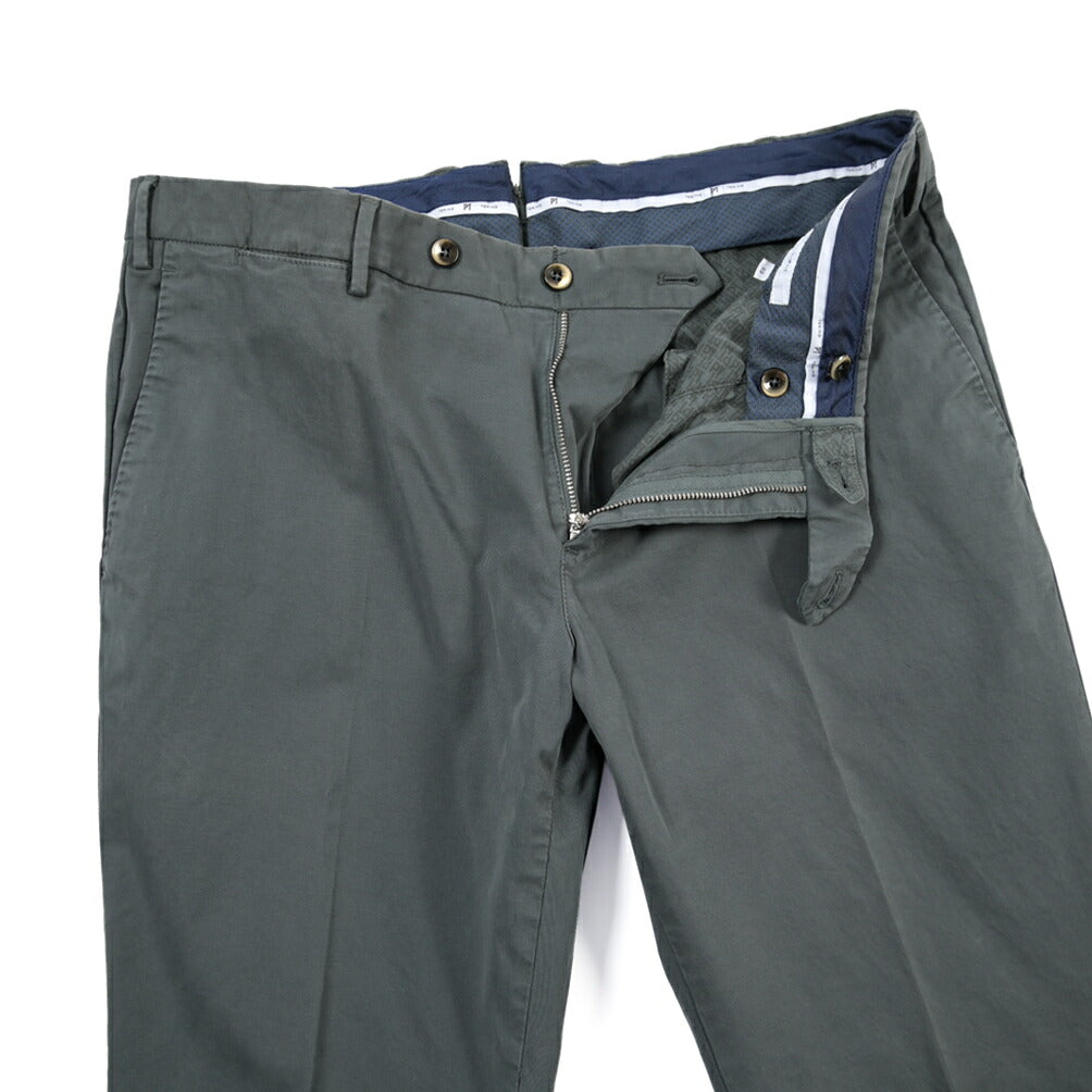 PT TORINO “SLIM FIT” ストレッチコットン ノータックパンツ