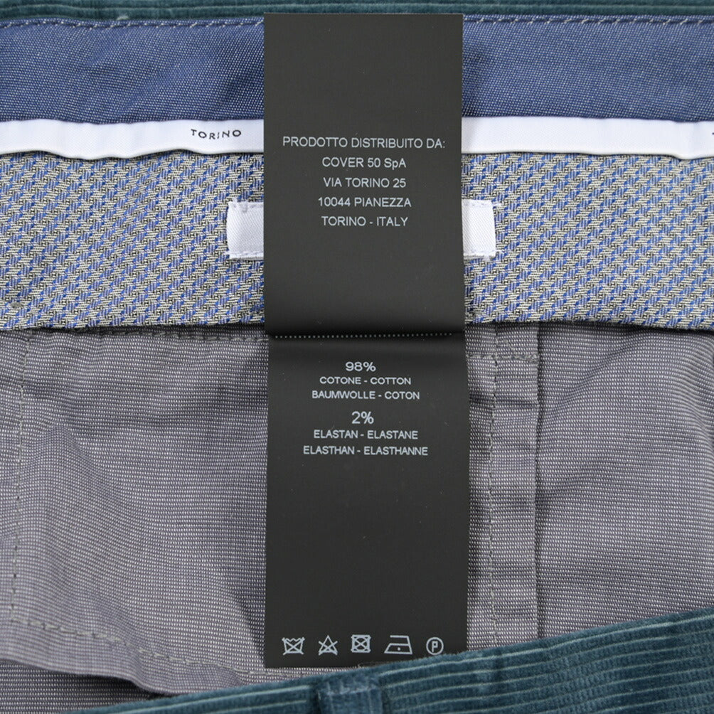 PT TORINO “SLIM FIT” ストレッチコットン 細畝コーデュロイパンツ