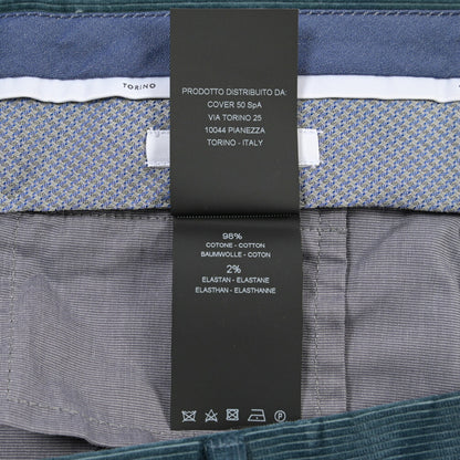 PT TORINO “SLIM FIT” ストレッチコットン 細畝コーデュロイパンツ