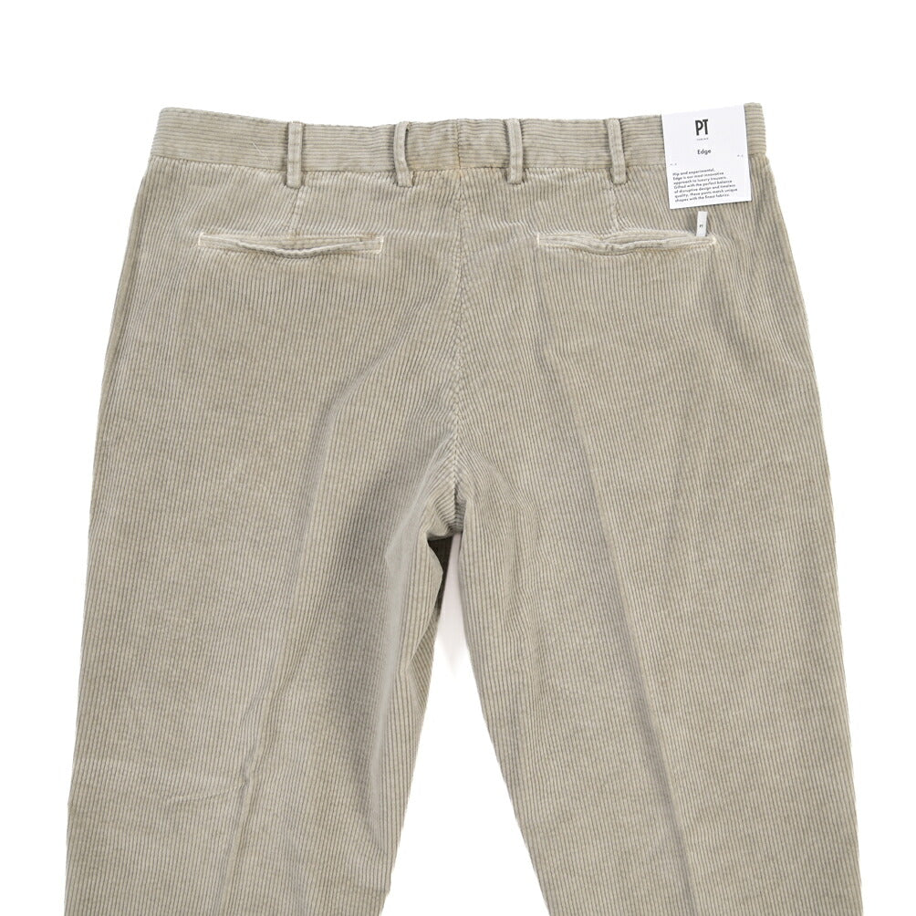 PT TORINO “REBEL FIT” リヨセル混コットン 中畝コーデュロイパンツ