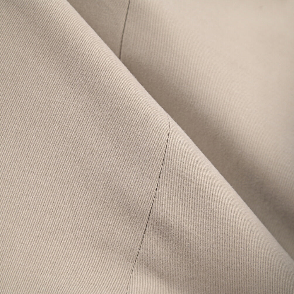 PT TORINO “SOFT FIT” カシミヤ混コットン ドローコード付ワンタックイージーパンツ