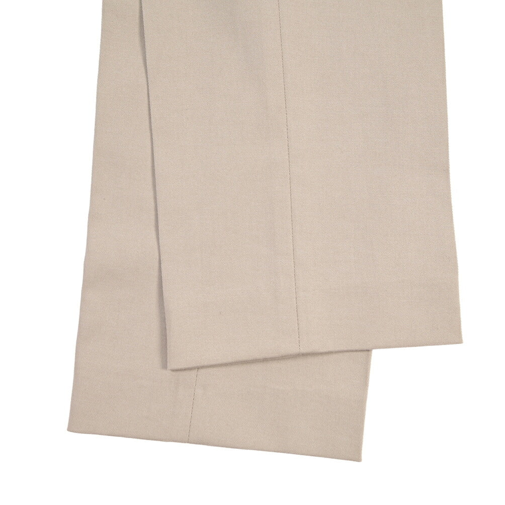 PT TORINO “SOFT FIT” カシミヤ混コットン ドローコード付ワンタックイージーパンツ