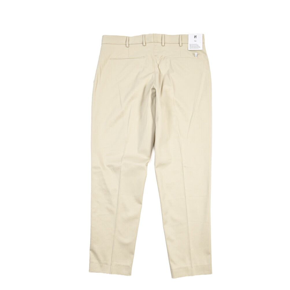 PT TORINO Edge “REBEL FIT” ストレッチコットン ノータックチノパンツ