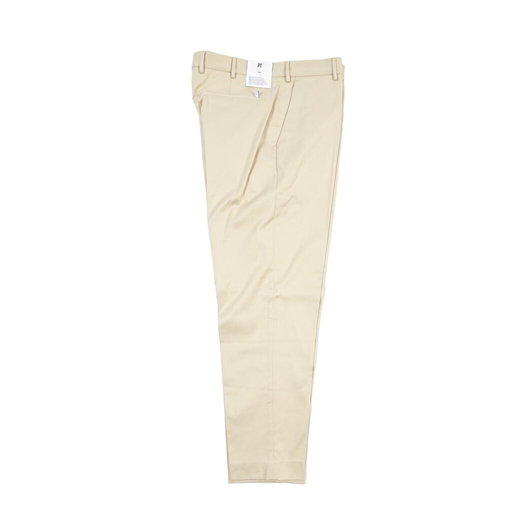 PT TORINO Edge “REBEL FIT” ストレッチコットン ノータックチノパンツ