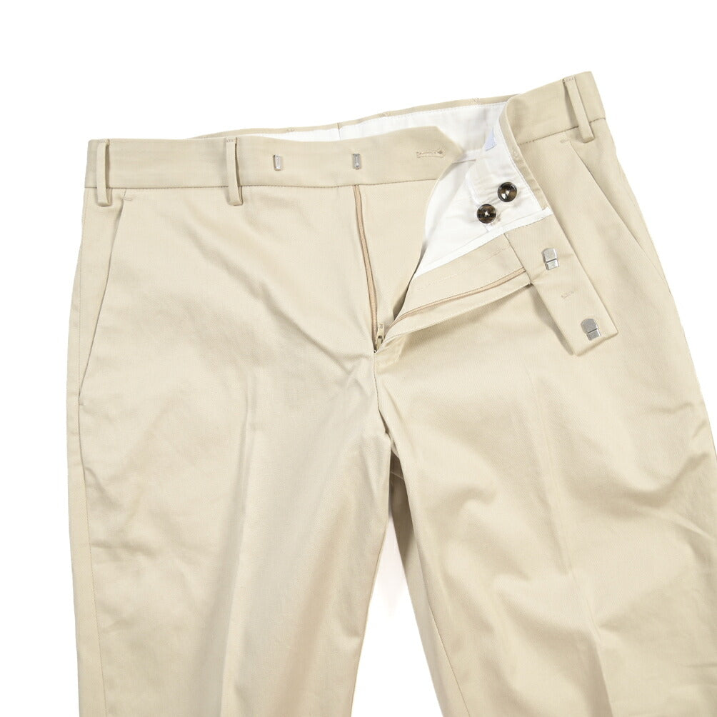 PT TORINO Edge “REBEL FIT” ストレッチコットン ノータックチノパンツ