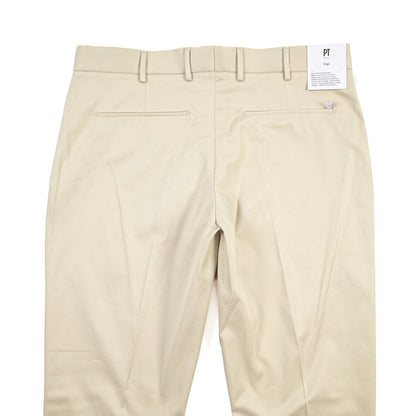 PT TORINO Edge “REBEL FIT” ストレッチコットン ノータックチノパンツ