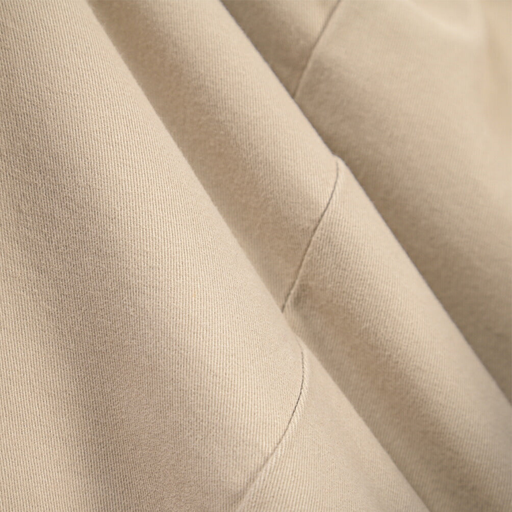 PT TORINO “STYLE SLIM FIT” ストレッチコットン ドローコード付ノータックパンツ