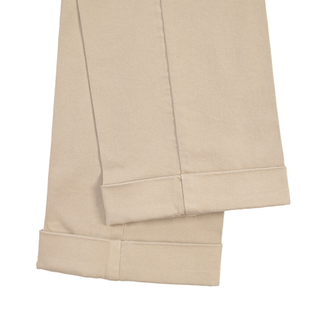 PT TORINO “STYLE SLIM FIT” ストレッチコットン ドローコード付ノータックパンツ