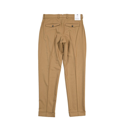 PT TORINO Edge “REBEL FIT” カシミヤ混ウール ワンタックスラックス