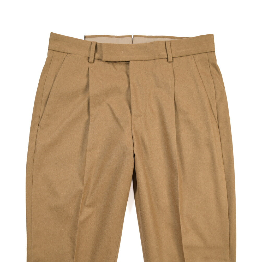 PT TORINO Edge “REBEL FIT” カシミヤ混ウール ワンタックスラックス