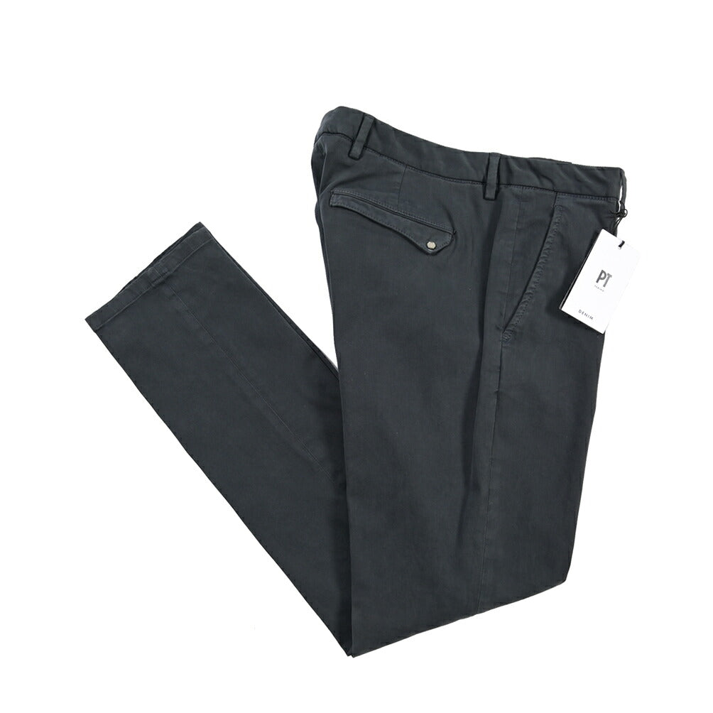 PT TORINO “WONDER FIT” ストレッチコットン ノータックチノパンツ