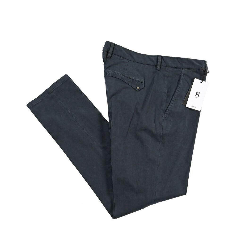PT TORINO “WONDER FIT” ストレッチコットン ノータックチノパンツ