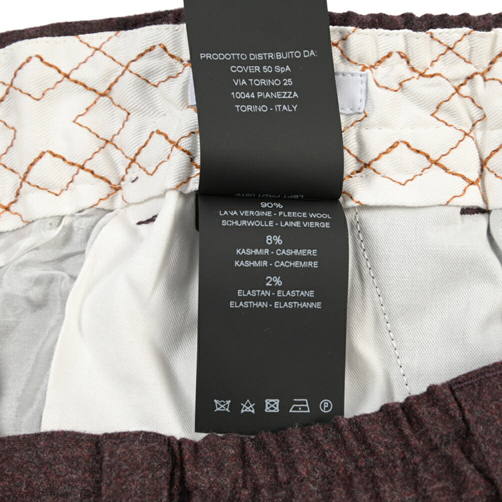 PT TORINO ReWorked “THE REBEL” カシミヤ混ウール ノータックスラックス