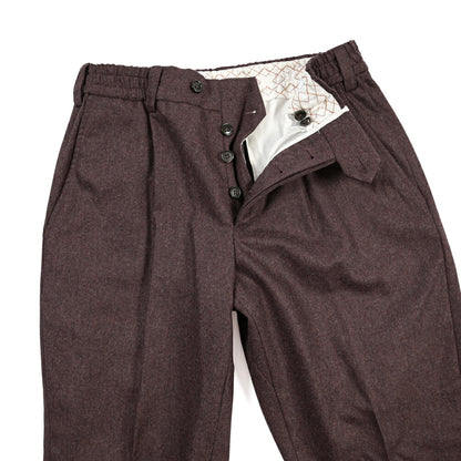 PT TORINO ReWorked “THE REBEL” カシミヤ混ウール ノータックスラックス