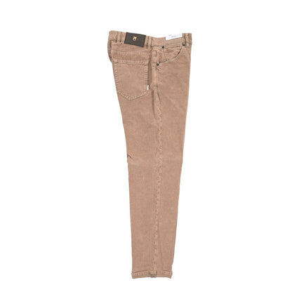 PT TORINO DENIM “REGGAE” ストレッチコットン 細畝コーデュロイテーパード パンツ