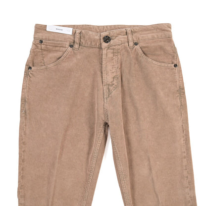 PT TORINO DENIM “REGGAE” ストレッチコットン 細畝コーデュロイテーパード パンツ
